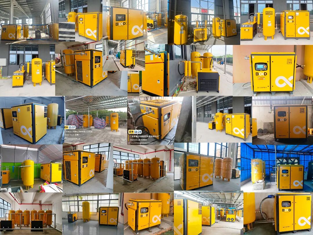 葆德EPM-II水平双级压缩空压机产品图