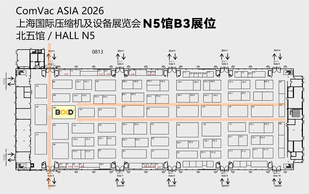 葆德科技2026上海PTC展展位信息N5-B3