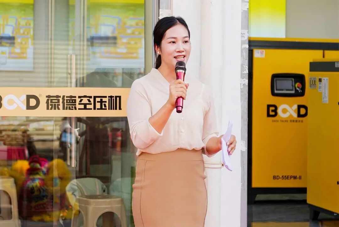 葆德空压机南宁销售服务中心彭总介绍门店